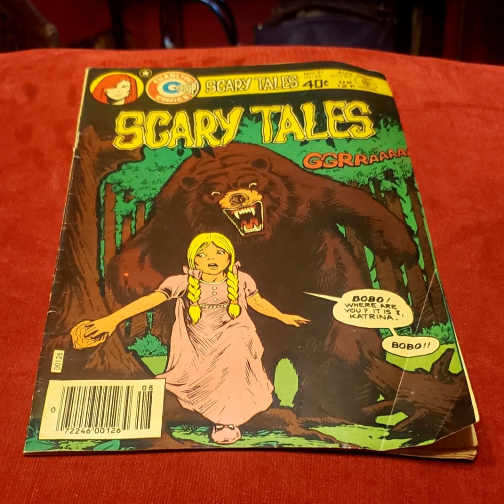 Scary Tales Vol 2 No 8 & Vol 6 No 21 Lot of 2 Vintage Charlton Comics